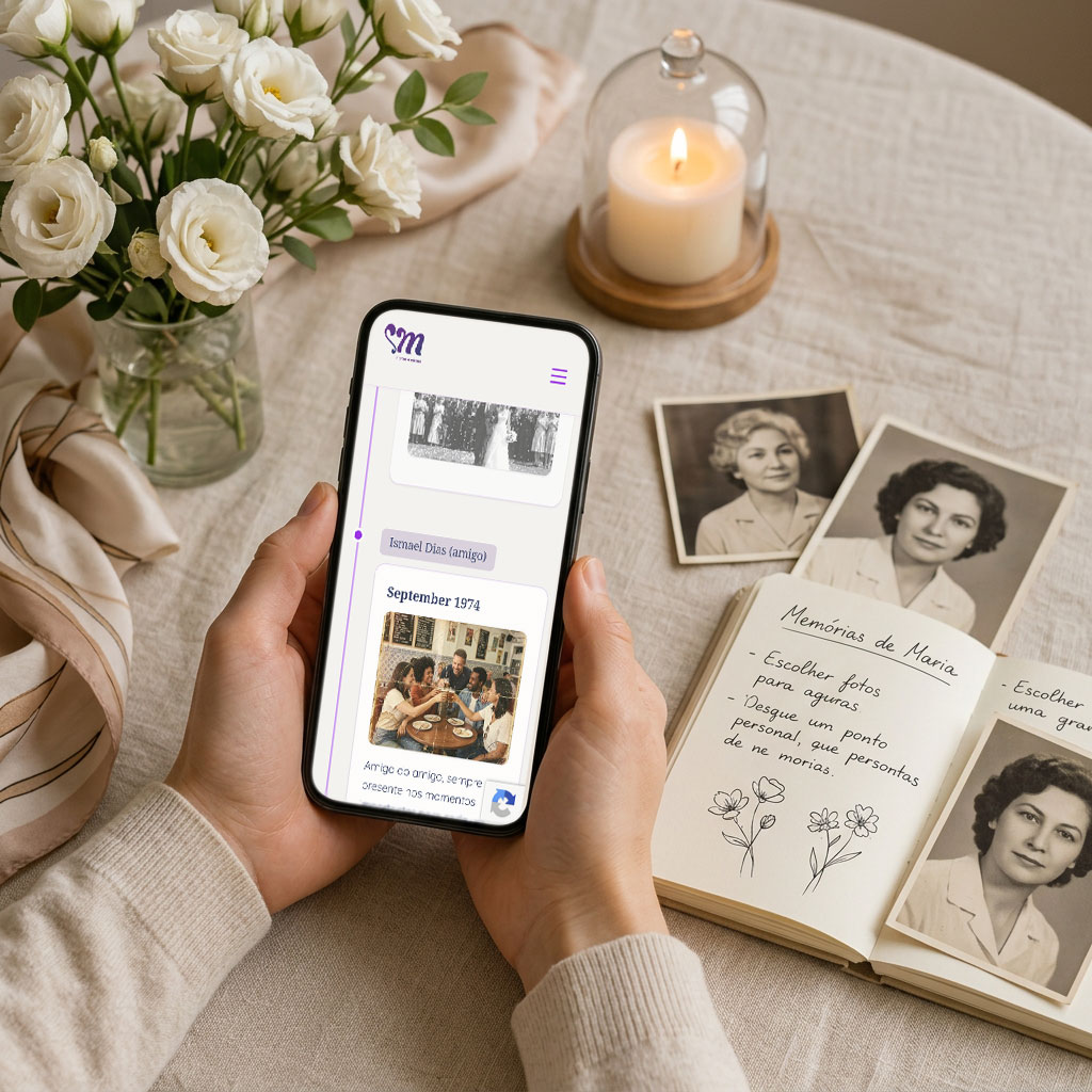 Memorial online em qualquer lugar